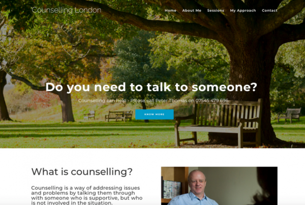 Counselling London - Peter Thomas