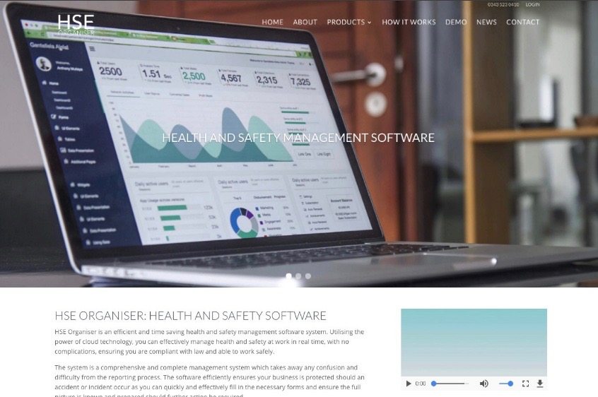 Health and Safety Software - HSE Organiser