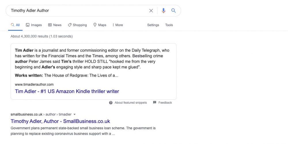 SEO Example 2 SEO Example 2