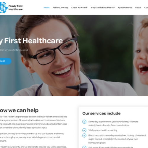 Family First Healthcare - Private Online GP Services