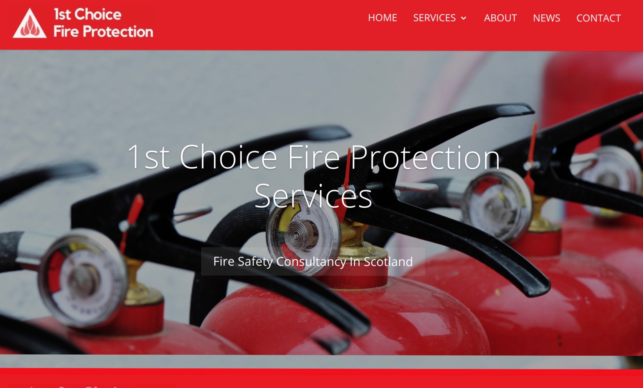 1st Choice Fire Protection Services New Website