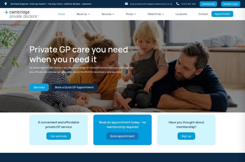 Private Practice Website Design