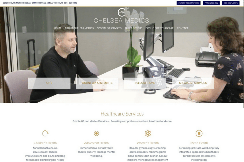 Private Medical Practice launched – Chelsea Medics