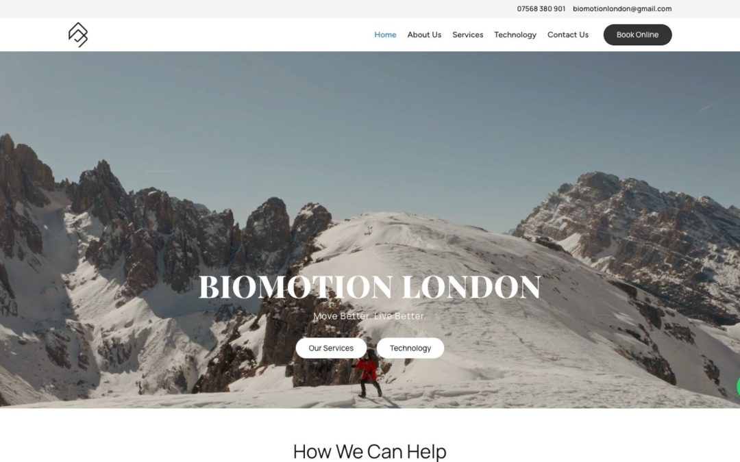 Website Design for Advanced Diagnostic Assessments