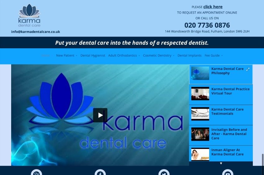 Web Design For Dentist