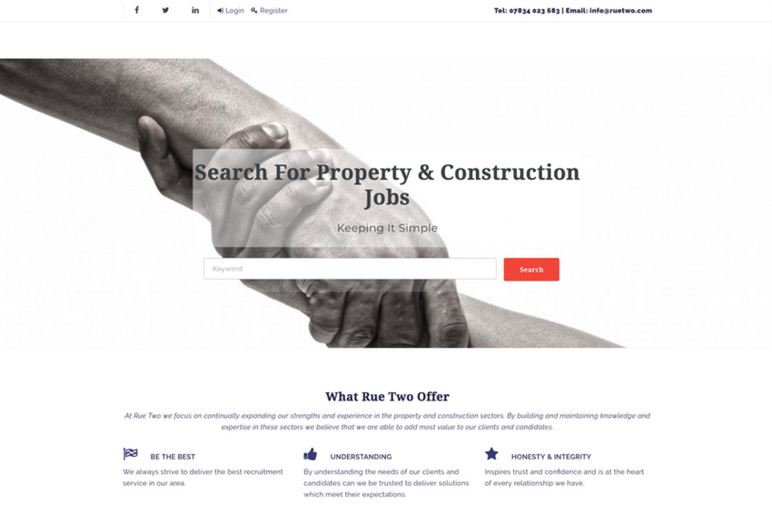Recruitment Agency Website Design and SEO