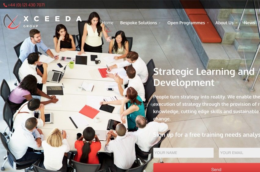 Strategic Learning & Development website launch